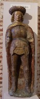 French statue of Saint Adrian
